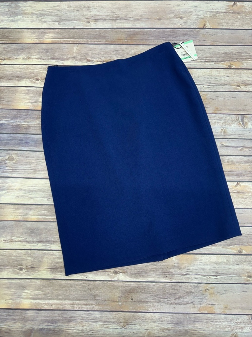 Anne Klein Missy Executive Collection Pencil Skirt Navy size 8